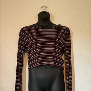 Crop top long sleeve